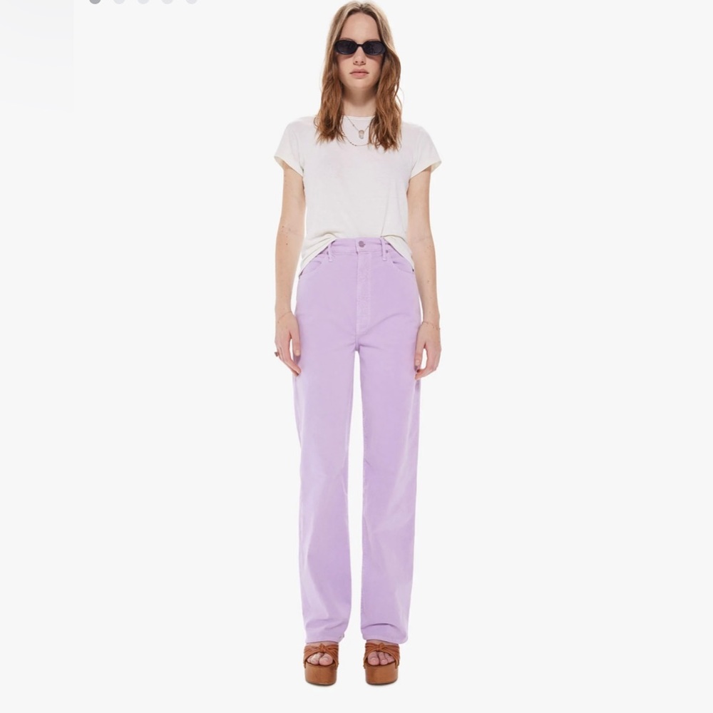 Brand new MOTHER The Tunnel Vision Sneak High-Rise Straight Corduroy Jeans (NWT)